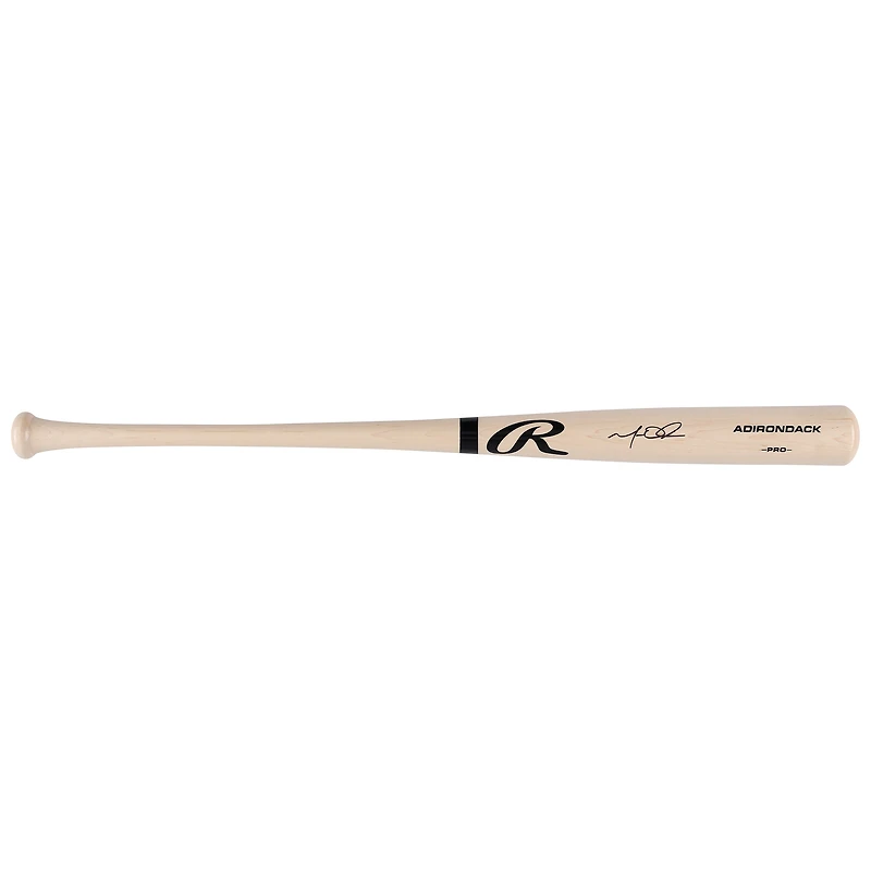 Bâton Rawlings Pro blond autographié par Matt Olson des Braves d'Atlanta