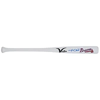 Bâton miniature Victus blanc autographié par Matt Olson (Atlanta Braves)