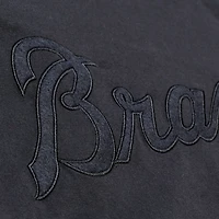 Men Mitchell & Ness Black Atlanta Braves Cooperstown Collection Phantom T-Shirt