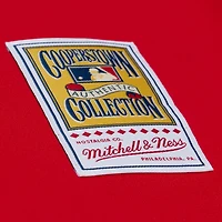 Maillot authentique Mitchell & Ness Chipper Jones rouge des Braves d'Atlanta, collection Cooperstown 2006, pour homme