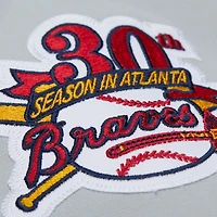 Men's Mitchell & Ness Fred McGriff Gray Atlanta Braves 1995 Throwback Authentic Jersey