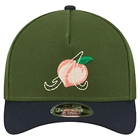 Casquette ajustable City Feature 9FORTY A-Frame Atlanta Braves vert foncé New Era pour homme