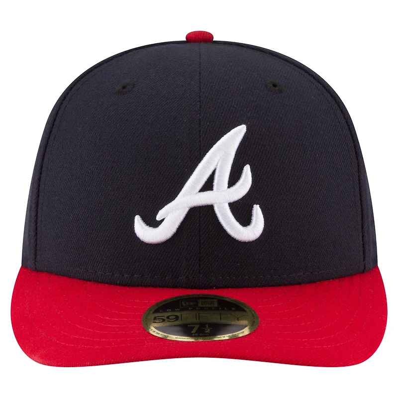 Casquette ajustée 59FIFTY à profil bas pour homme New Era bleu marine des Braves d'Atlanta 2025 All-Star Game
