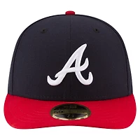 Casquette ajustée 59FIFTY à profil bas pour homme New Era bleu marine des Braves d'Atlanta 2025 All-Star Game
