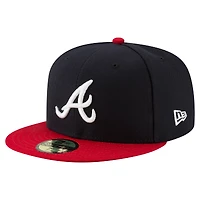 Casquette ajustée 59FIFTY bleu marine pour homme des Braves d'Atlanta 2025 de la MLB All-Star Game New Era