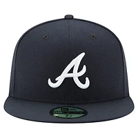 Casquette ajustée 59FIFTY bleu marine pour homme des Braves d'Atlanta 2025 de la MLB All-Star Game New Era