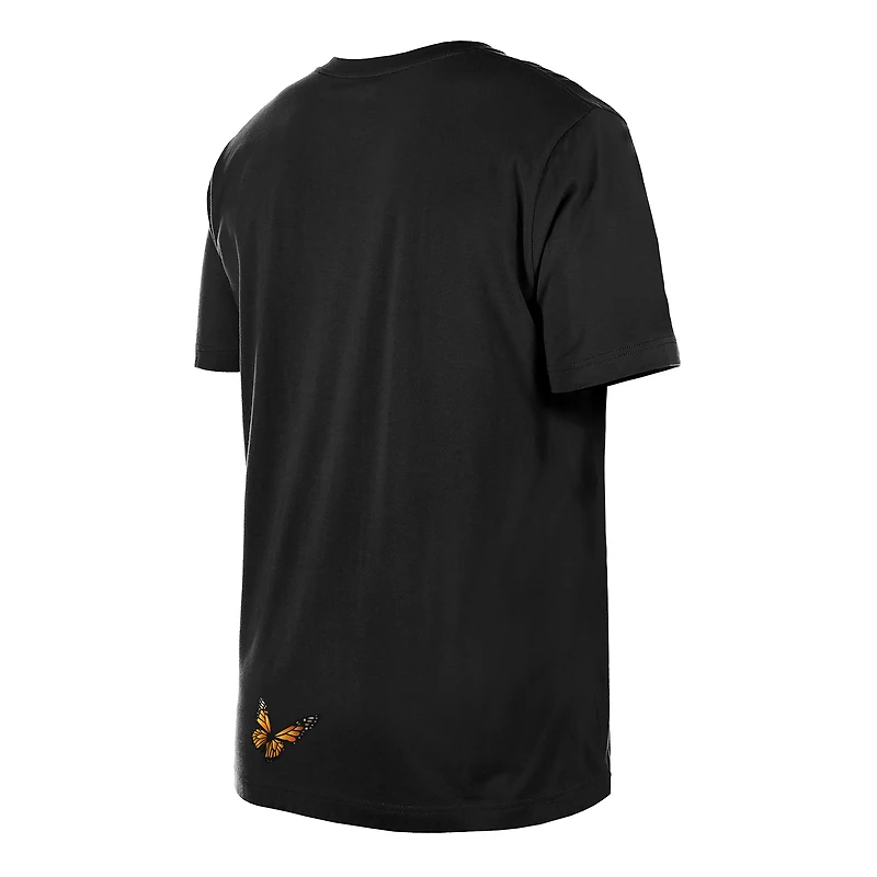 T-shirt noir pour homme New Era x Felt Atlanta Braves