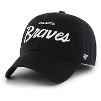 Casquette ajustée '47 Atlanta Braves Crosstown Classic Franchise pour hommes noire