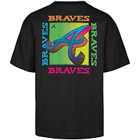 Men's '47 Black Atlanta Braves Sundale Foundation T-Shirt
