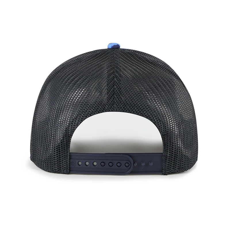 Casquette ajustable Fiji Trucker bleue '47 pour homme des Braves d'Atlanta