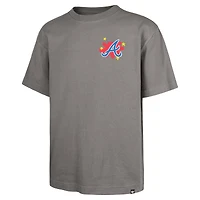 T-shirt gris Flora Foundation 47 des Braves d'Atlanta pour homme
