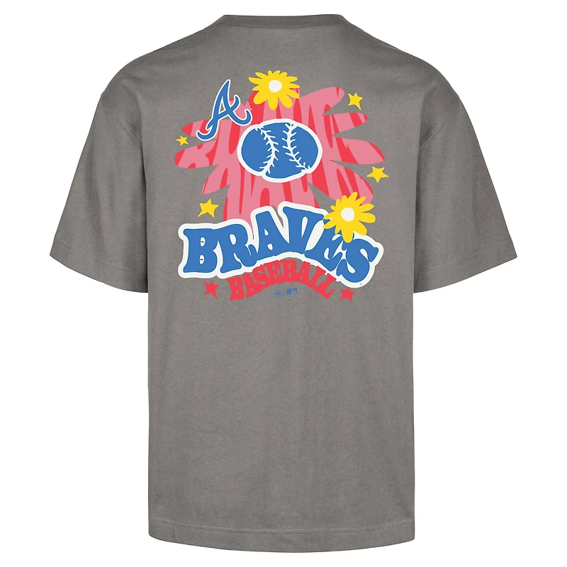 T-shirt gris Flora Foundation 47 des Braves d'Atlanta pour homme