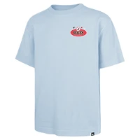 Men's '47 Light Blue Atlanta Braves Ice Cream Parlor Foundation T-Shirt