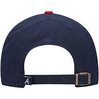 Casquette ajustable pour homme '47 bleu marine/rouge Atlanta Braves Home Clean Up