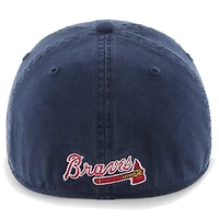 Casquette ajustée '47 Navy Atlanta Braves Franchise Logo pour homme