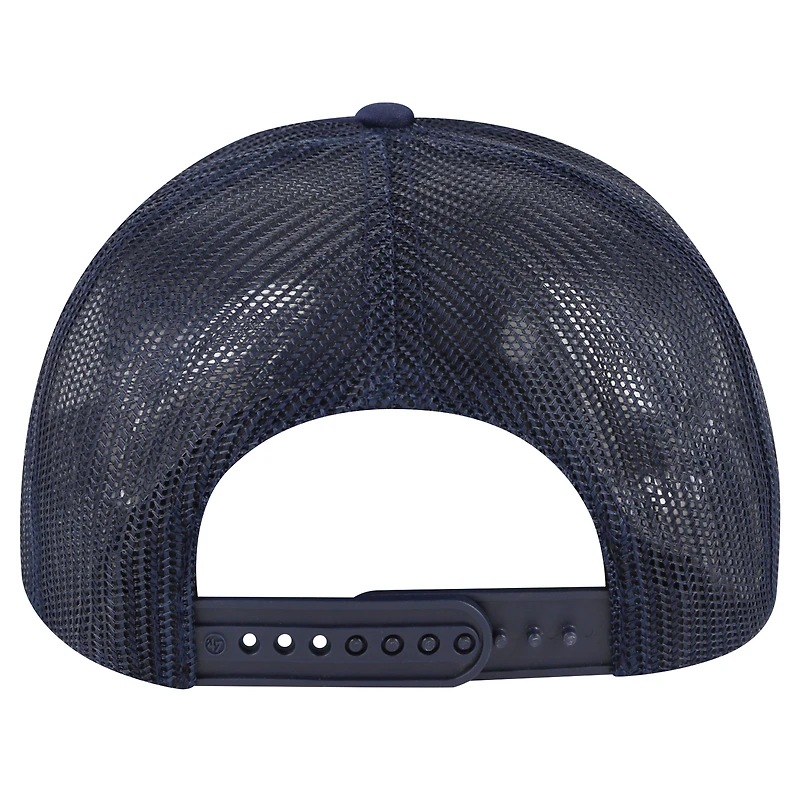 Men's  '47 Navy Atlanta Braves Local Patch Foam Front Trucker Adjustable Hat