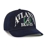 Men's '47  Navy Atlanta Braves Pitchout Rope Hitch Adjustable Hat