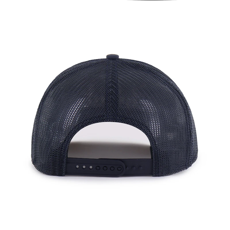 Casquette trucker Pitstop Atlanta Braves bleu marine pour homme, modèle 47, ajustable