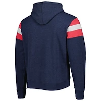 Men's '47 Navy Atlanta Braves Premier Nico Pullover Hoodie
