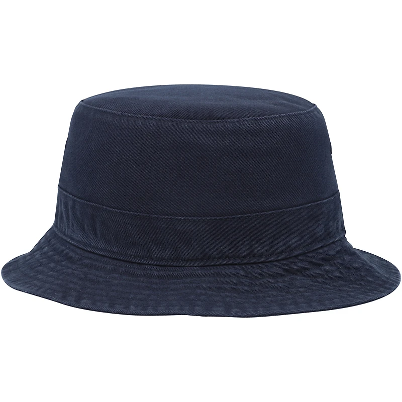 Men's '47  Navy Atlanta Braves Primary Bucket Hat
