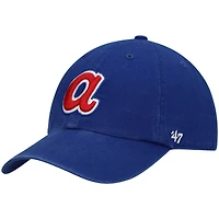 Casquette ajustable homme '47 Royal Atlanta Braves 1972 Logo Cooperstown Collection Clean Up
