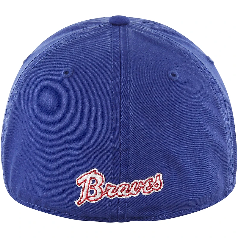 Casquette ajustée '47 Royal Atlanta Braves Sure Shot Classic Franchise pour hommes