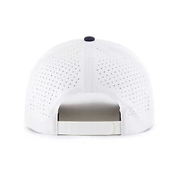 Men's '47 White/Navy Atlanta Braves Gimmie Golf Hitch Rope Adjustable Hat