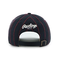 Casquette ajustable à rayures marine Atlanta Braves '47 x Rawlings pour homme