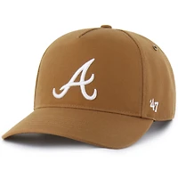 Casquette ajustable Carhartt x '47 Brown Atlanta Braves Hitch pour homme