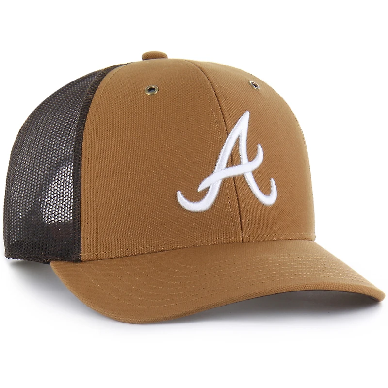 Casquette ajustable Carhartt x '47 Brown Atlanta Braves pour homme