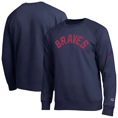 Men's Champion Navy Atlanta Braves All-Star Sweatshirt