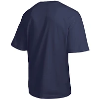 Men's Champion Navy Atlanta Braves Traditions Two Locations T-Shirt
