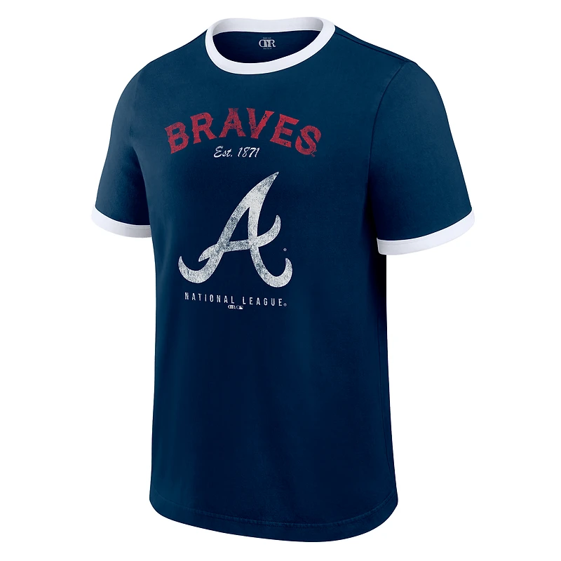 T-shirt à col rond délavé bleu marine de la collection Darius Rucker pour homme par Fanatics