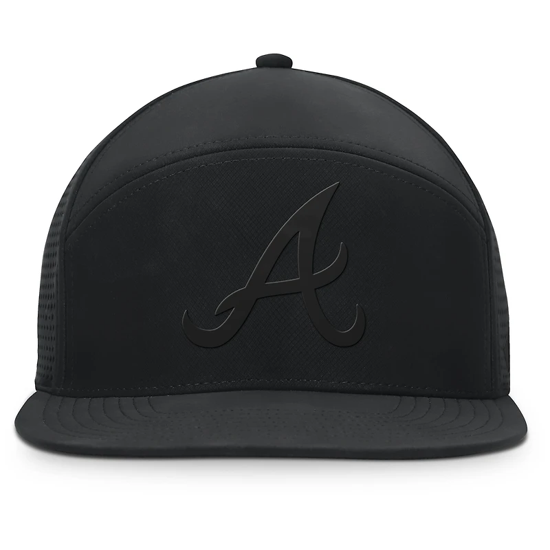 Men's Fanatics Black Atlanta Braves Horizon Snapback Hat