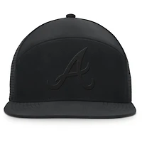 Men's Fanatics Black Atlanta Braves Horizon Snapback Hat