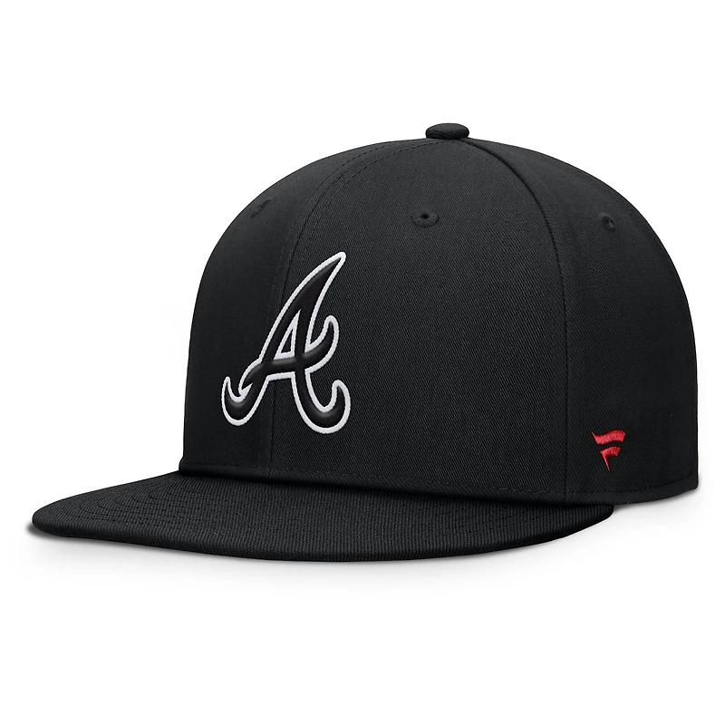 Men's Fanatics Black Atlanta Braves Walk-Off Bullpen Snapback Hat