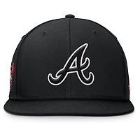 Men's Fanatics Black Atlanta Braves Walk-Off Bullpen Snapback Hat