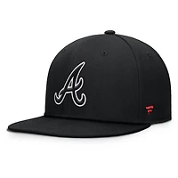 Men's Fanatics Black Atlanta Braves Walk-Off Bullpen Snapback Hat
