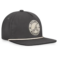 Men's Fanatics Charcoal Atlanta Braves Closer Adjustable Hat