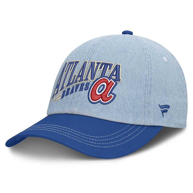 Men's Fanatics Denim Atlanta Braves Retire Adjustable Hat