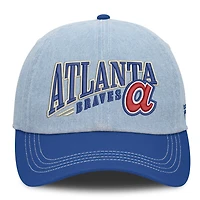 Casquette ajustable Fanatics Denim Atlanta Braves Retire pour homme