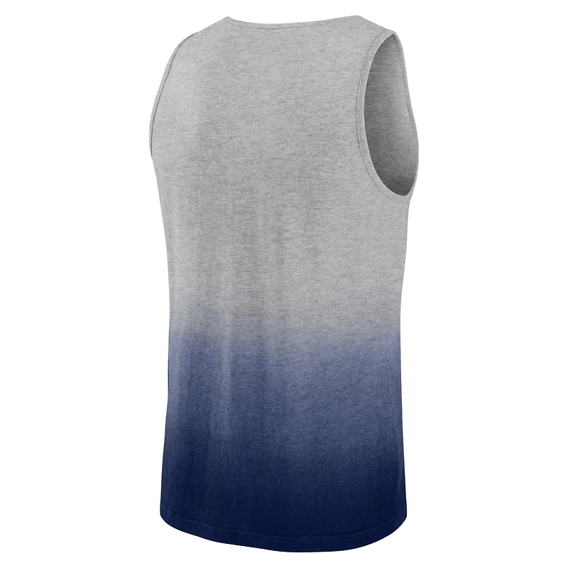 Men's Fanatics Gray/Navy Atlanta Braves Our Year Tank Top