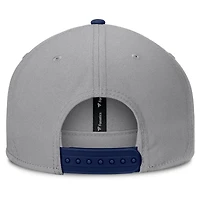 Casquette Snapback Punchout grise des Braves d'Atlanta pour homme