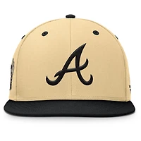 Casquette ajustable Fanatics kaki Atlanta Braves Duel pour homme