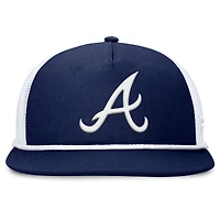 Men's Fanatics Navy/White Atlanta Braves Clubhouse Change Up Snapback Hat
