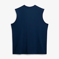 Men's Fanatics  Navy Atlanta Braves Big & Tall Heart Soul Muscle Tank Top