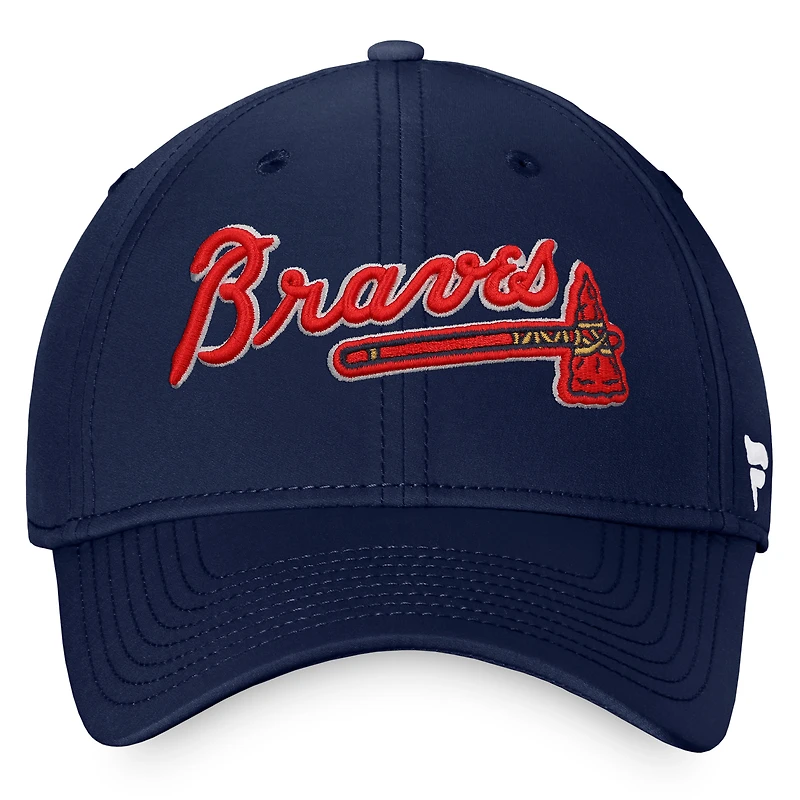 Men's Fanatics  Navy Atlanta Braves Core Flex Hat