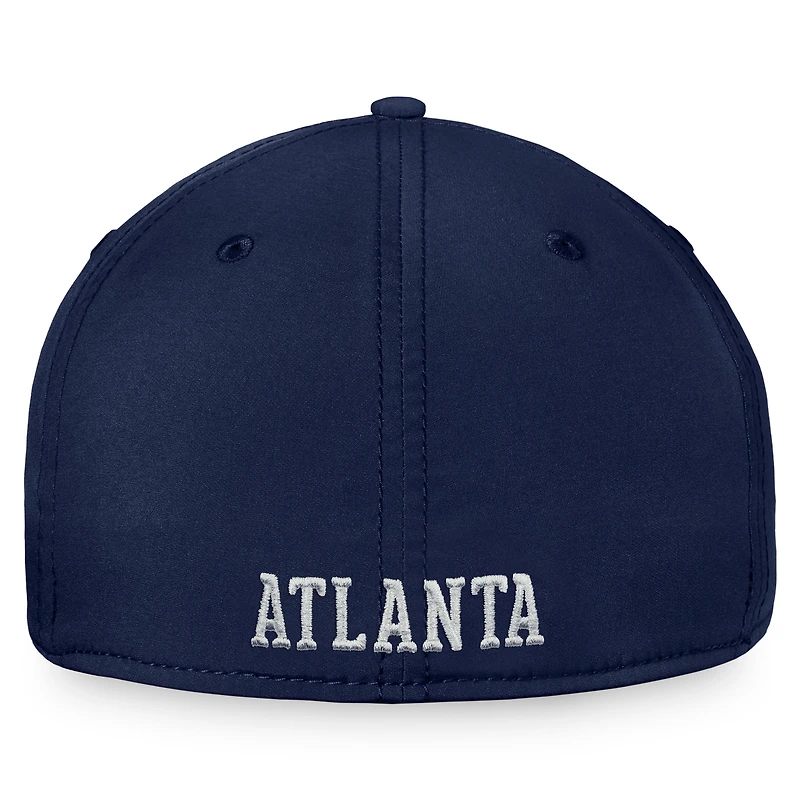 Men's Fanatics  Navy Atlanta Braves Core Flex Hat