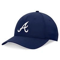 Casquette ajustable non structurée Ripstop Fanatics Navy Atlanta Braves Front Office pour hommes