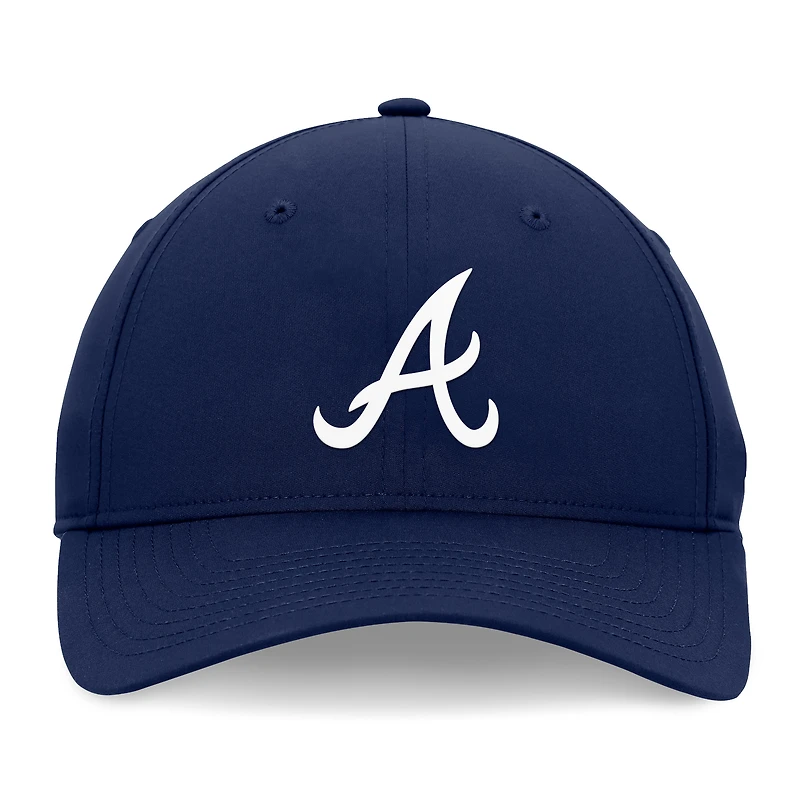 Men's Fanatics Navy Atlanta Braves Front Office Ripstop Unstructured Adjustable Hat